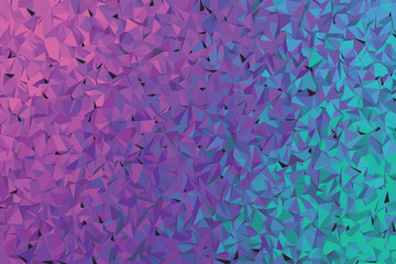 Colorful textured paint patterns evoke a dynamic fusion of abstract purple and blue, reminiscent of icy crystal designs or an underwater sea world