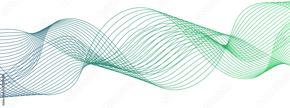 Poster technology abstract wave energy flow frequency digital wavey lines. business illustration pattern of