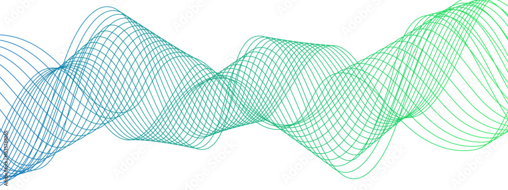 Poster technology abstract wave energy flow frequency digital wavey lines. business illustration pattern of