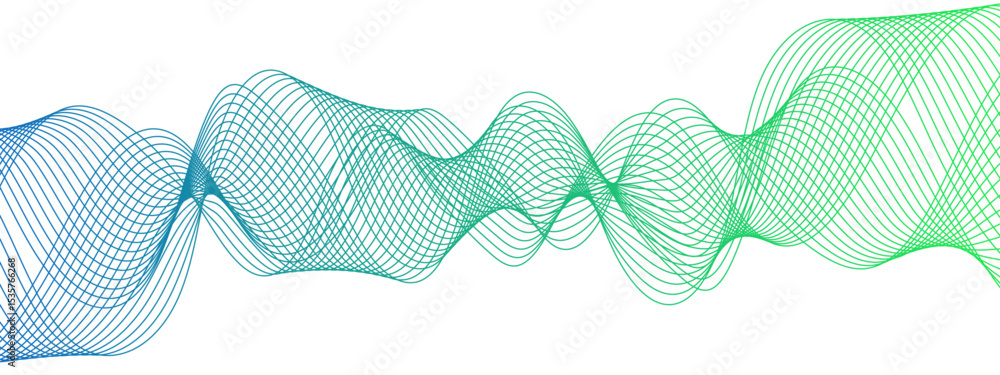 Poster technology abstract wave energy flow frequency digital wavey lines. business illustration pattern of