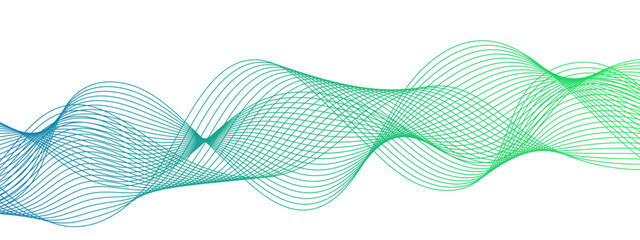 Technology Abstract wave Energy flow Frequency digital wavey lines. Business Illustration pattern of lines in transparent background. Blue blend digital wave lines and technology background.