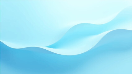 Soft blue gradient abstract background with flowing curves and grain texture.