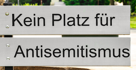 Kein Platz für Antisemitismus