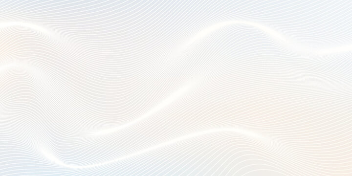 Premium background design with white line pattern (texture) in luxury pastel colour. Abstract horizontal vector template for business banner, formal backdrop,
