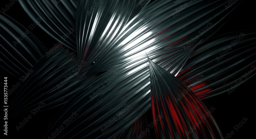 Poster abstract dark red and gray shiny metallic lines background. modern futuristic concept background for