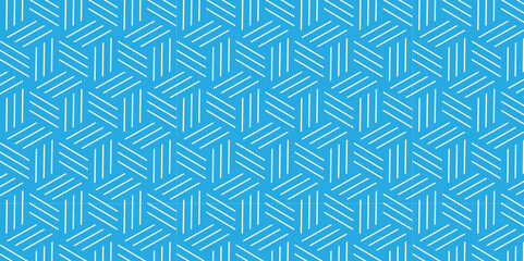 Seamless pattern with hexagon fabric geometric pattern. Abstract ornament diamond tile design. Vector mosaic tile design closeup.	