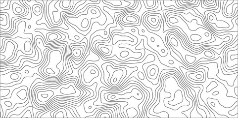 Topography map pattern, Geographic curved, vector illustration. Mountain hiking trail scheme Relief height elevation pattern. grid curve line abstract vector topographic wavy pattern design.