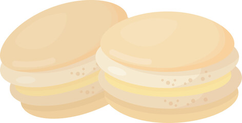 Assorted Vanilla and Cream Desserts