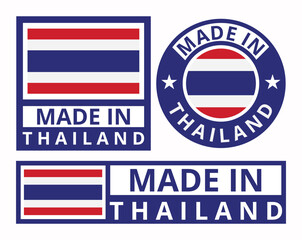 vector-set-made-in-thailand-design-product-labels-business