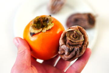 Dried persimmon,Dried persimmon is a nutritious, vitamin-rich, mineral-rich and sweet dried fruit variety