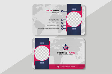 Modern Corporate Business Card Design Template
