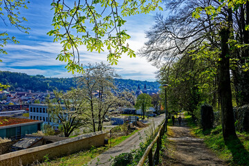 beautiful morning in the ancient city of Eichstatt