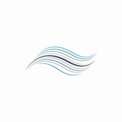 Blue Spiral Pattern