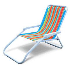 beach chair isolated on transparent background