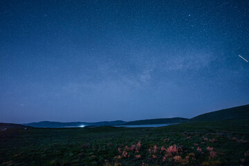 Starry Night Sky at Strawberry Reservoir
