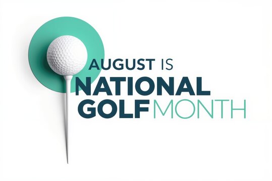 august is national golf month