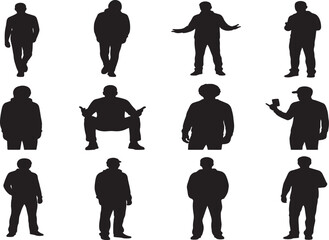 Colorful manu design featuring helvetica and courier fonts