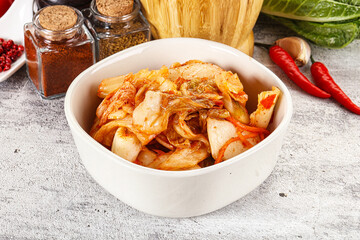 Korean cuisine fermented cabbage kimchi