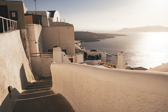 Sunset on Oia, Santorini