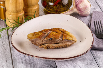 Delicous roasted duck breast fillet