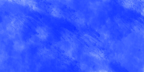 Abstract Blue Smoke Texture Background with Soft Cloud Effect