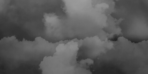 Abstract Soft Grayscale Cloud Texture. Mysterious Smoky Grayscale Pattern. Monochrome Grungy Surface