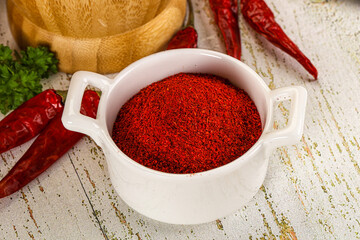 red hot chili pepper powder