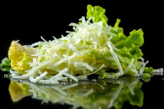 Vibrant Shredded Iceberg Lettuce