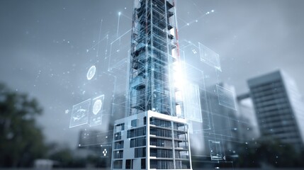 Smart building exterior