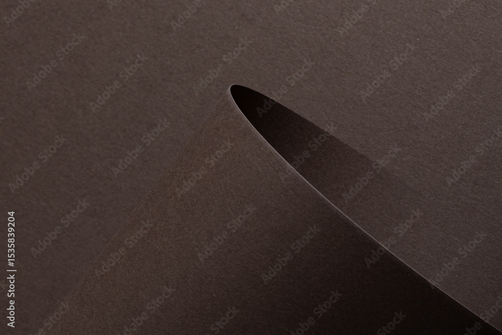 Poster premium dark brown designer paper with a smooth matte texture, offering an elegant and minimalistic