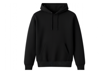 Blank black hoodie 