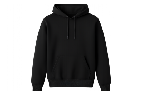 Blank black hoodie 