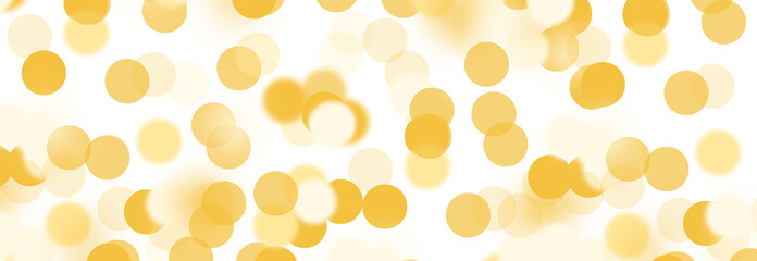 Shiny, golden bokeh lights creating a festive, luxury effect with twinkling spots and a vibrant glow