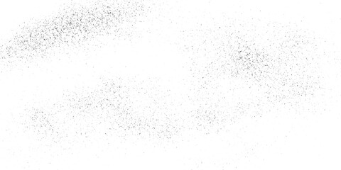  Grunge with fine grains isolated on white background. Vector illustration Vector random gritty background. scattered tiny particles, grunge black texture overlay pattern sample on background.
