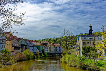 Fototapeta premium beautiful morning in the ancient city of Eichstatt