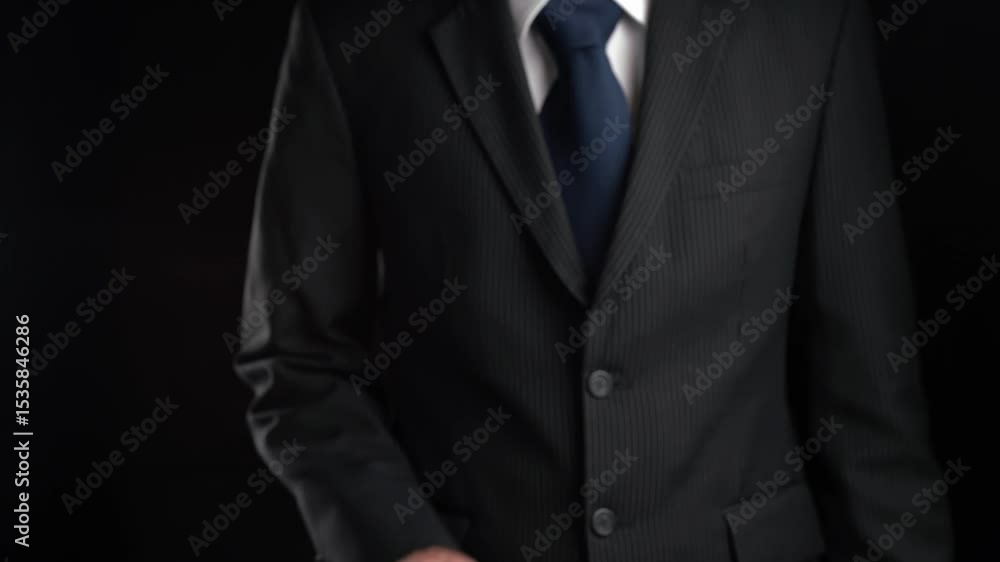 Aufkleber businessman show hologram of robotic industry revolution allusive technology. virtual augmented real