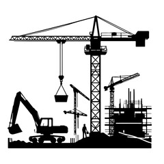 Crane Silhouette