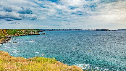Crozon in Finistere and Brest French South brittany