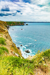 Crozon in Finistere and Brest French South brittany