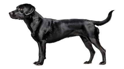 Adorable Crossbreed dog Cut-Out PNG Image, isolated on transparent background