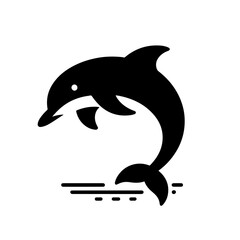 Naklejka premium Whale Silhouette, Whale vector