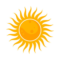 Stylized Sun – Vector Illustration