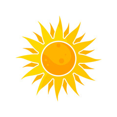 Stylized Sun – Vector Illustration