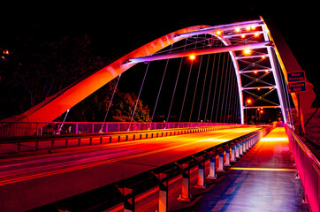 2024-09-06; Evening Port Bridge Kolobrzeg Poland