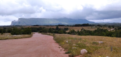 panorama of the mountains Crimea, Russia 