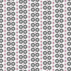 Seamless Botanical Floral Pattern Design &ndash; Editable EPS Vector for Textile, Packaging & Digital Prints