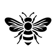 Fototapeta premium bee silhouette 