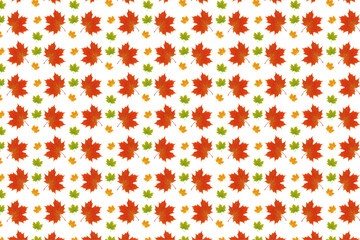 Maple leaf, maple leaf pattern, repeat pattern