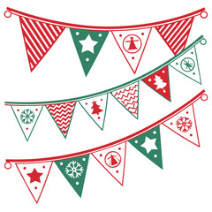 Obraz premium vector illustration of a christmas background