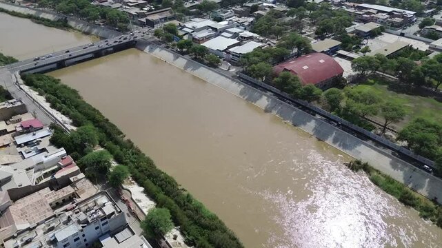 View of a river in the city of Piura, Peru (Part 2)
